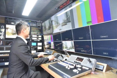 煙臺經濟技術開發區 全國首臺8K小型轉播車亮相，‘8K+5G’技術讓現場近在咫尺